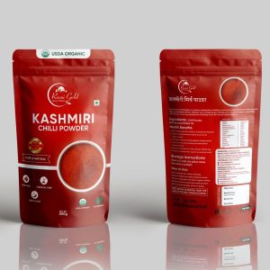 Export Quality Kashmiri Chilli Powder (500g)